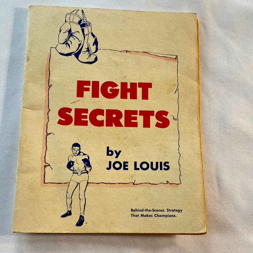 Fight Secret Booklet by Joe Louis